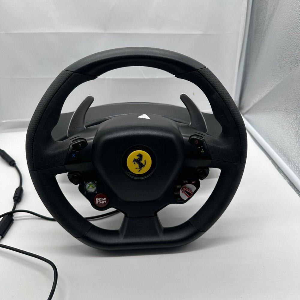 Thrustmaster Gaming Steering Wheel Ferrari 458 RW XBox 360 Pre-owned